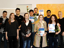 Die Teilnehmer am Wohnführerschein-Kurs in Neukölln März/April 2016